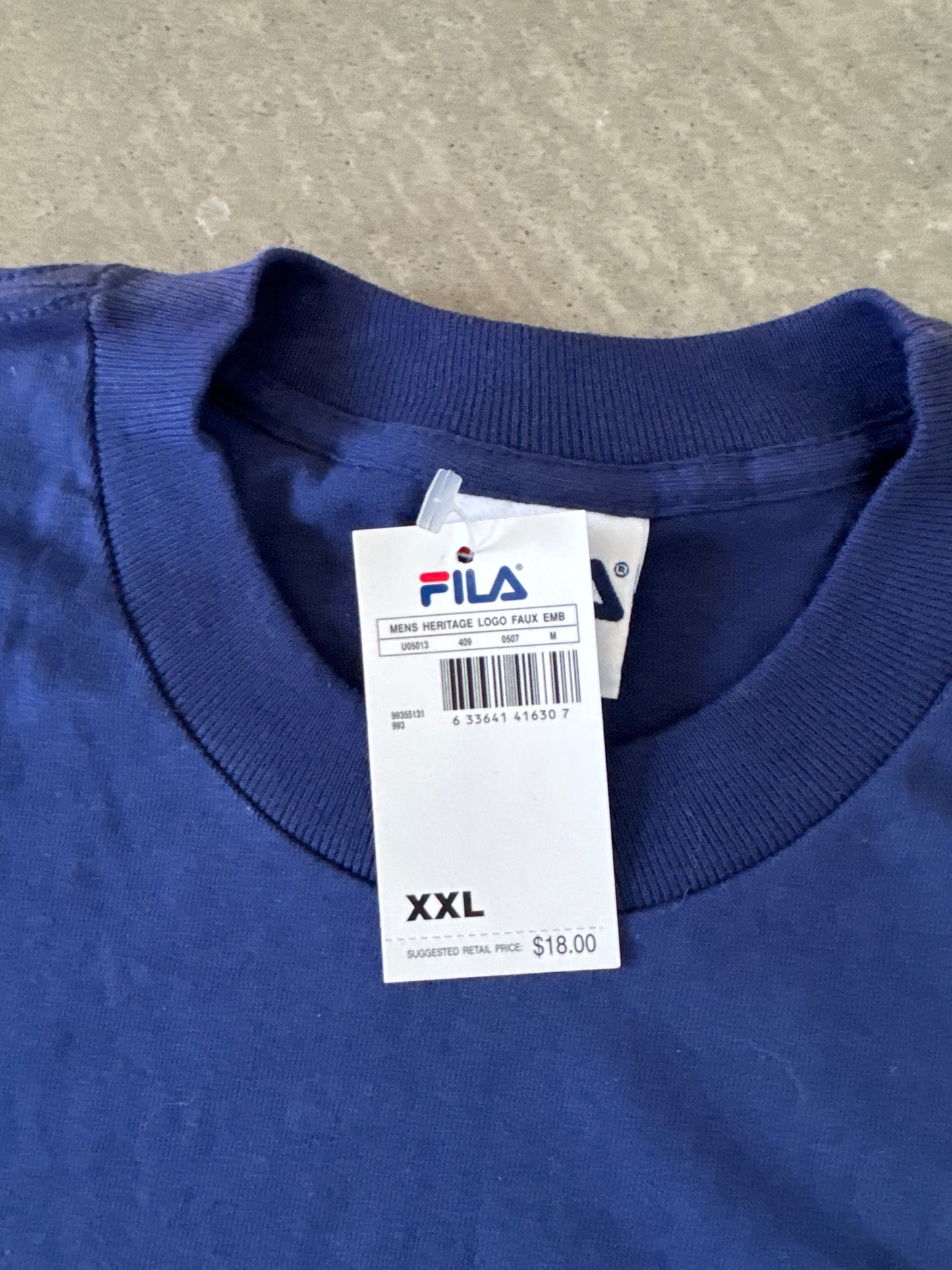 Vintage Fila Heritage Logo Tee