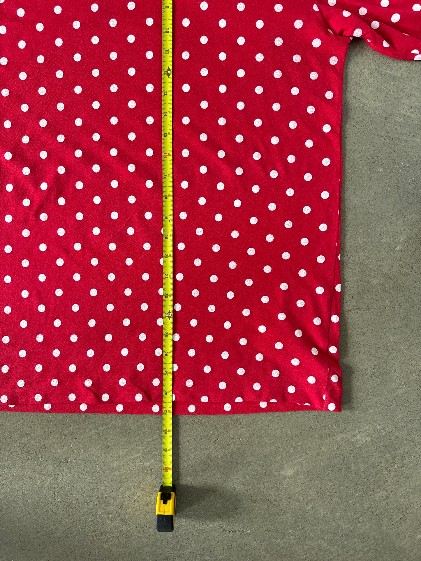 Comme des Garçons PLAY Polka Dot Red Long Sleeve