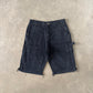 Vintage Carhartt Distressed Black Double Knee Shorts