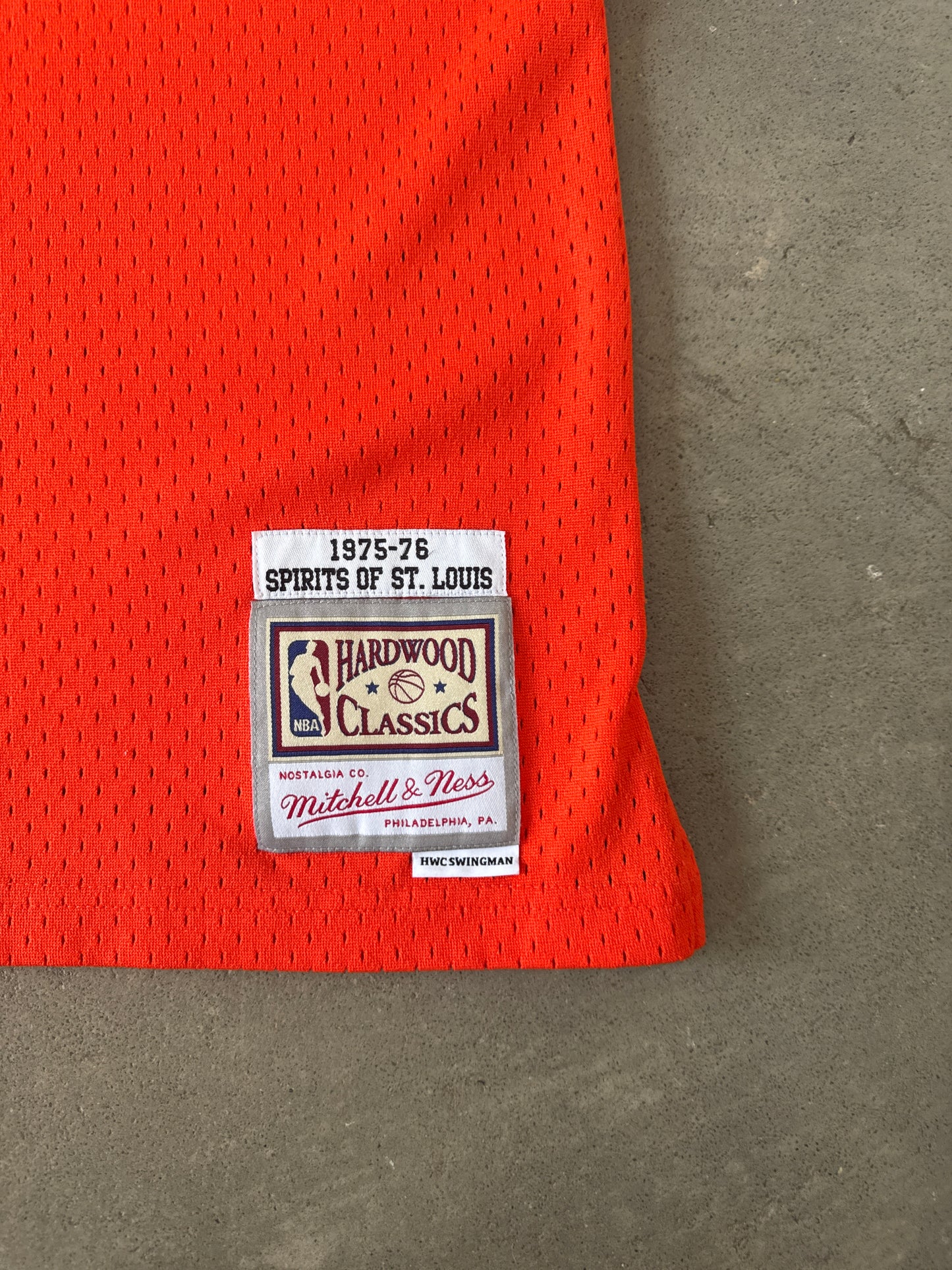 Mitchell & Ness ABA Spirits Of St. Louis 1975-76 Swingman Jersey