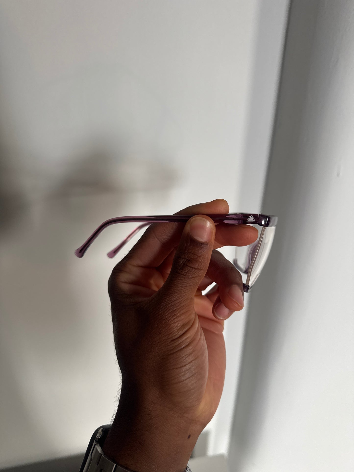 Vintage 90s Crozel Hip Hip Style Purple Glasses