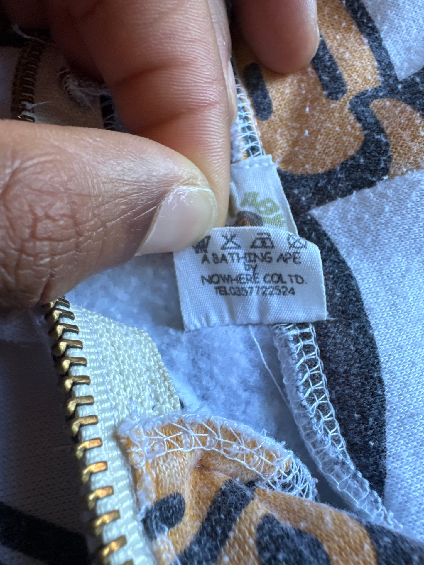 Vintage 90s Baby Milo Junk Food All Over Print Hooded Zip Up