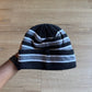 Vintage Nike Striped Logo Beanie Hat