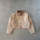 Carhartt Women’s Cropped Distressed Tan Jacket