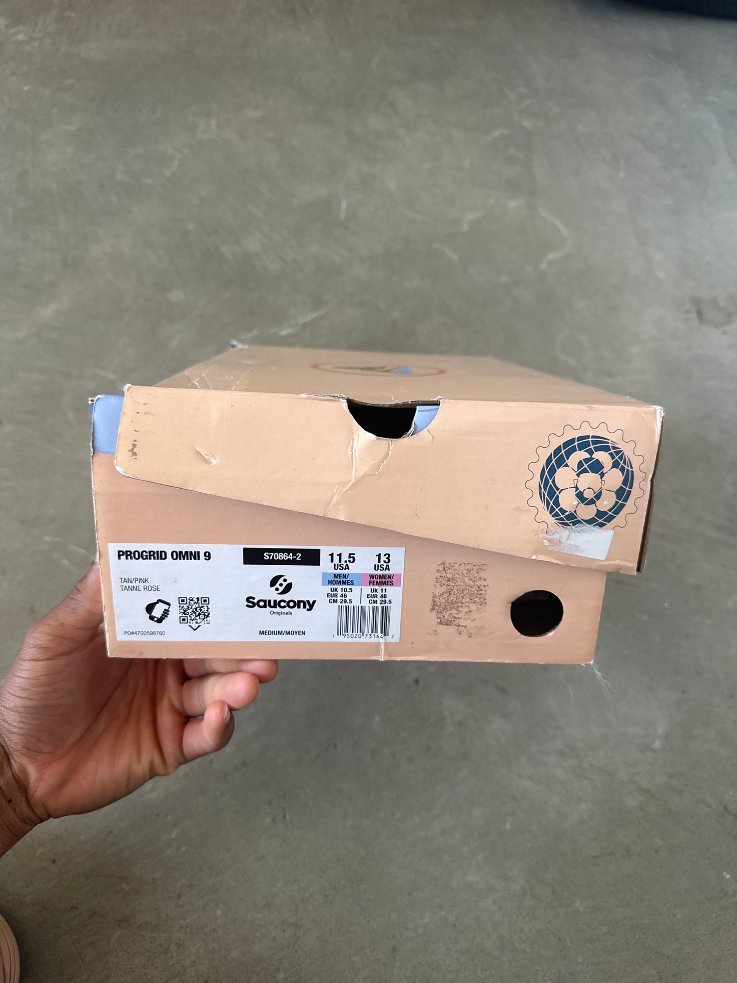 Saucony Progrid Omni 9 Jae Tips to Do List Tan