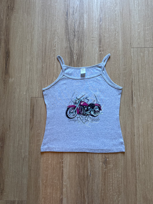 Y2K Women’s City Girl Motorcycle Tank Top