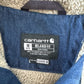 Carhartt Women’s Relaxed Fit Sherpa Lined Denim Jacket