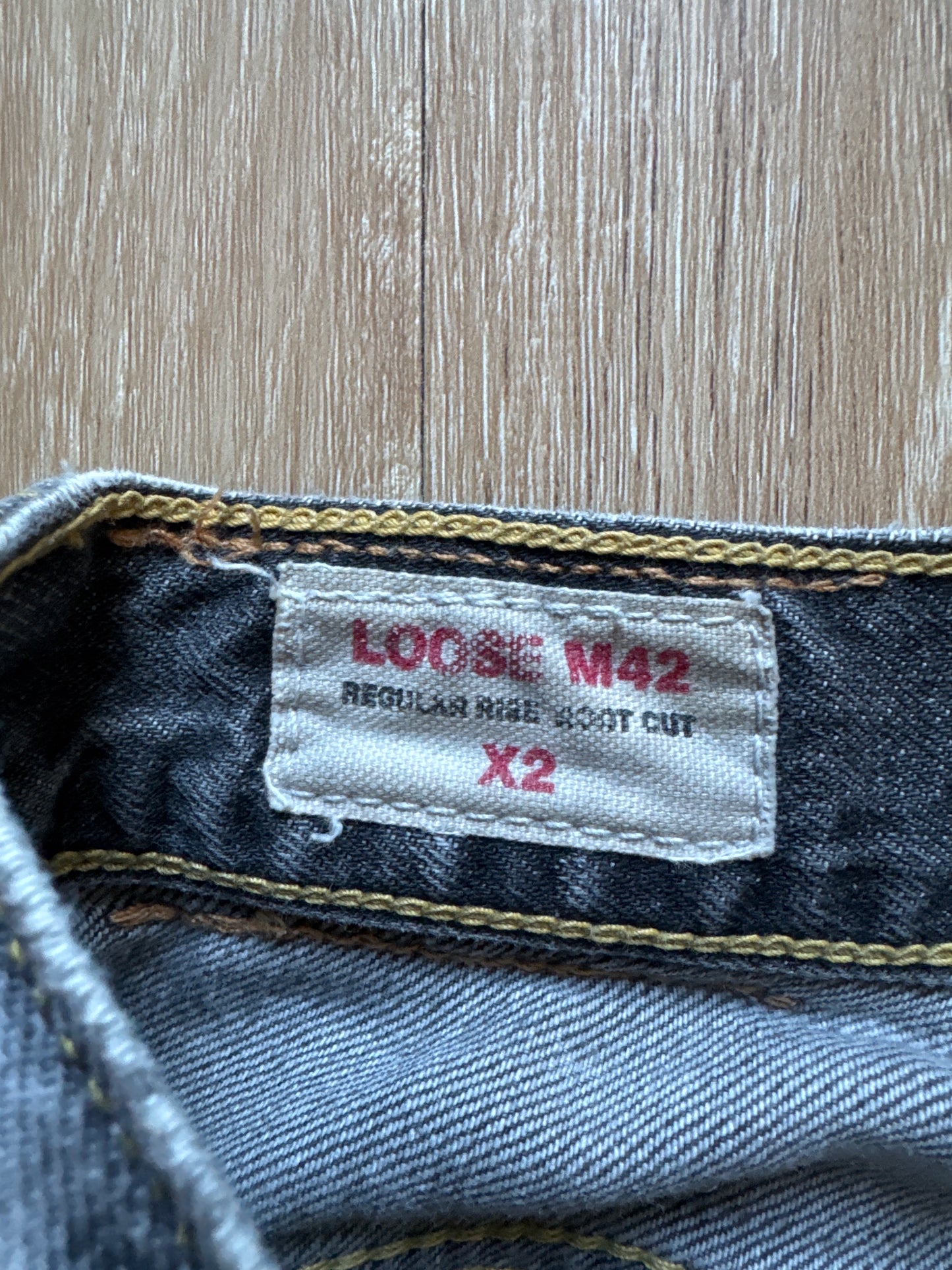 Vintage Y2K X2 Distressed Denim Jeans