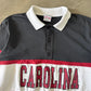 Vintage 80s Nutmeg University Of South Carolina Gamecocks Rugby Shirt