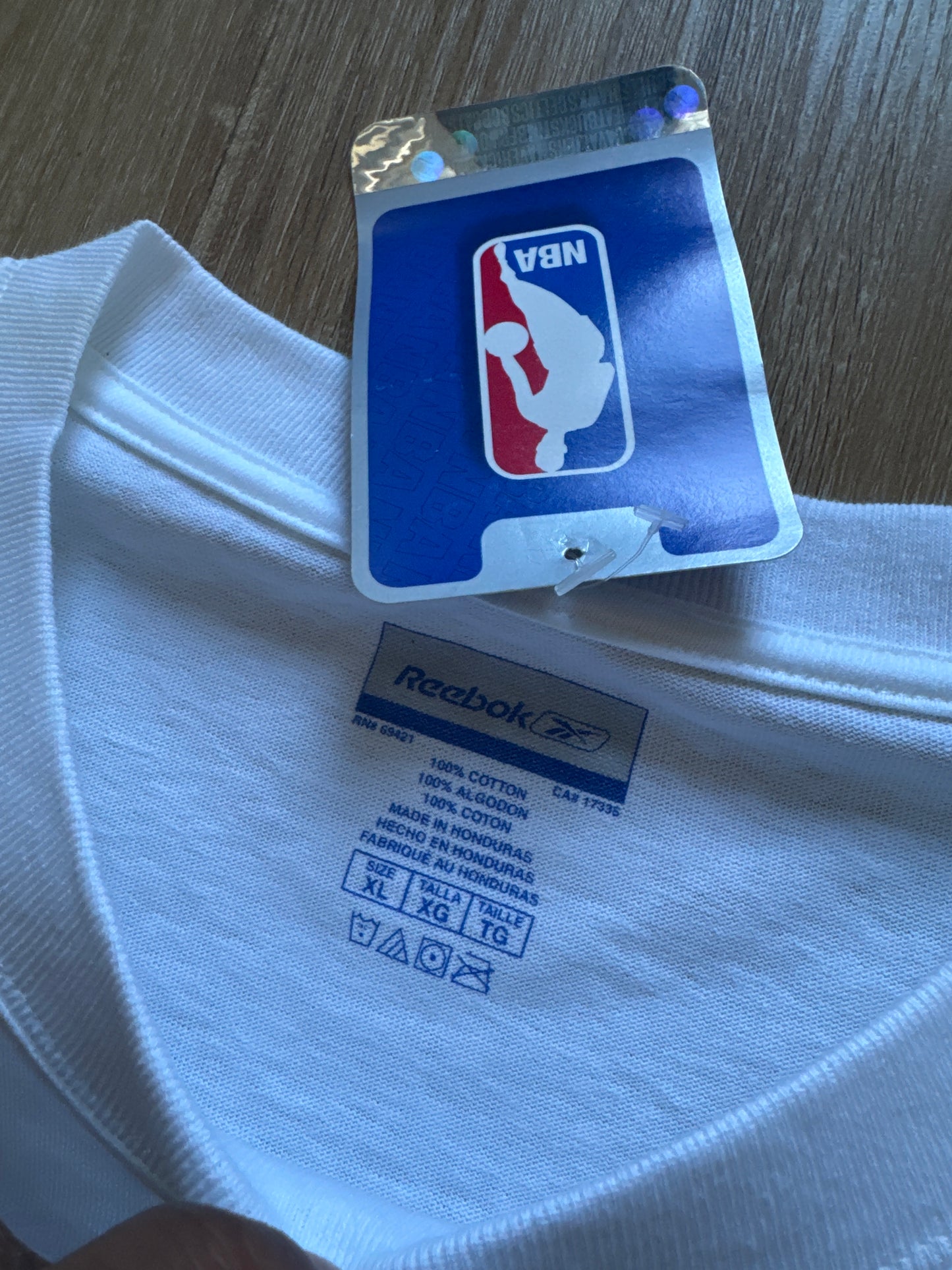 Vintage Reebok Yao Ming Houston Rockets Caricature Tee