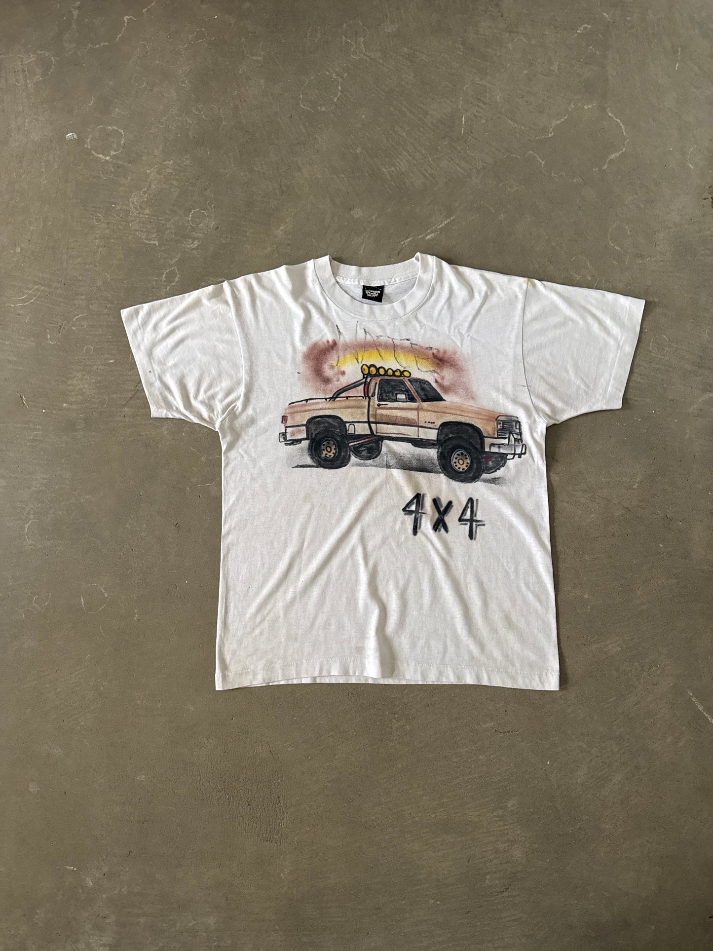 Vintage 80s 4x4 Off Road Lifted Square Body Truck Tee
