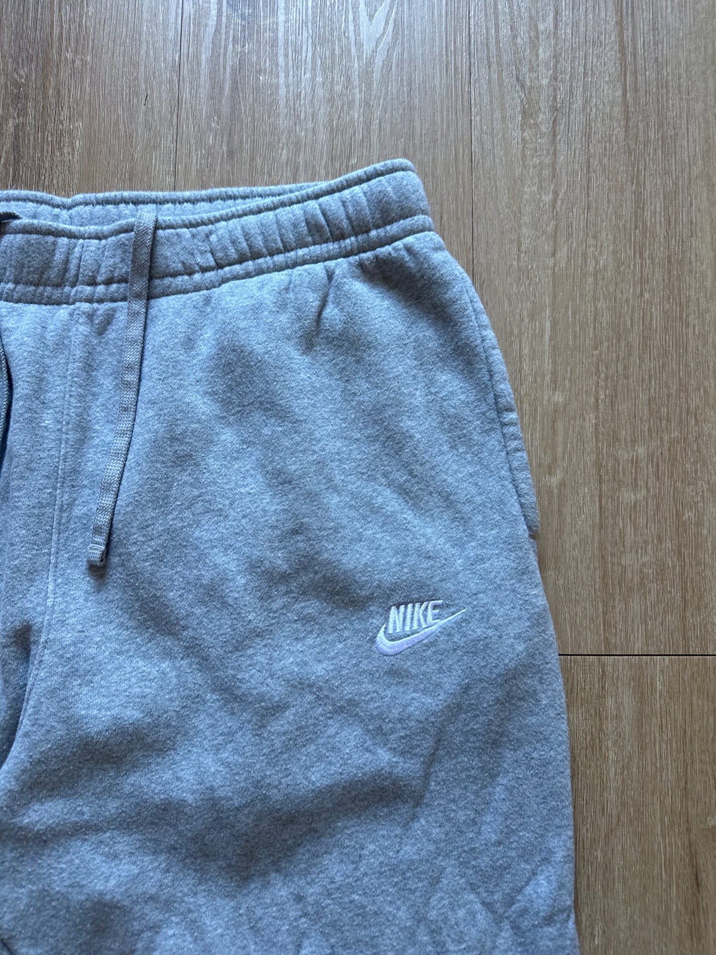 Nike Embroidered Logo Grey Sweatpants