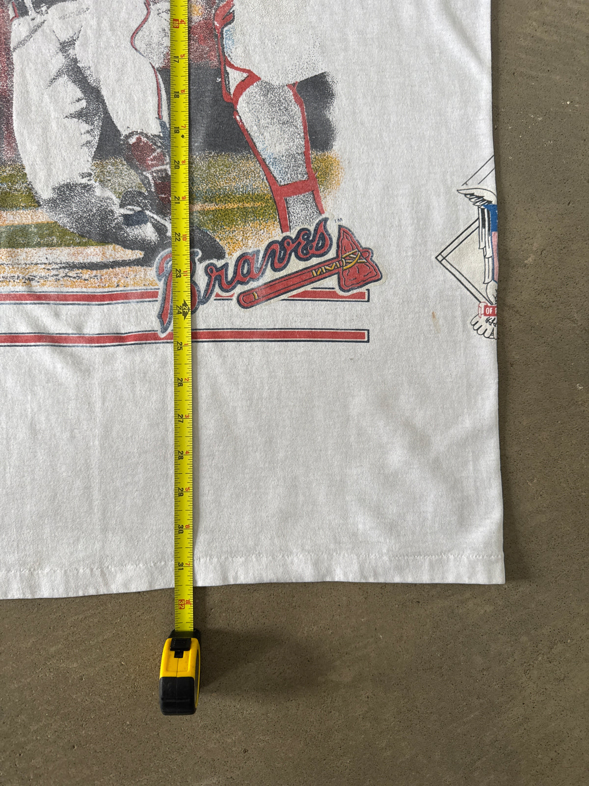 Vintage 1992 MLB Atlanta Braves Wrap Around Tee