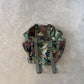 Vintage US Army MOLLE II Sleep System Carrier Woodland Camo Rucksack Attachment