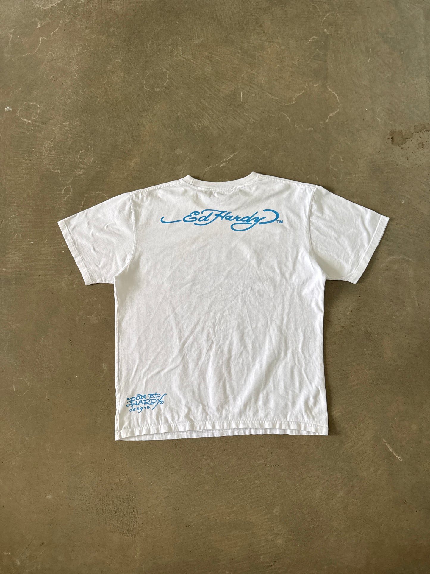 Y2K Ed Hardy Skull Snake Eagle Tee