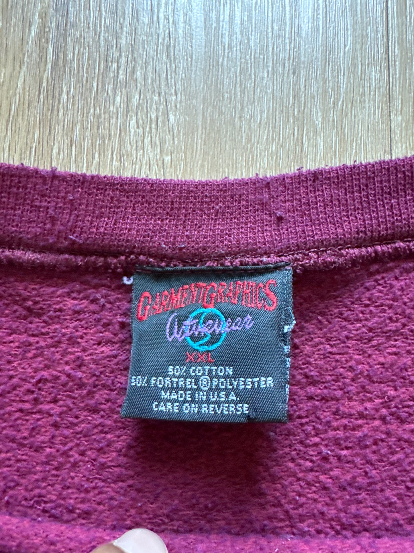Vintage 90s Washington State University Cougars Sweatshirt