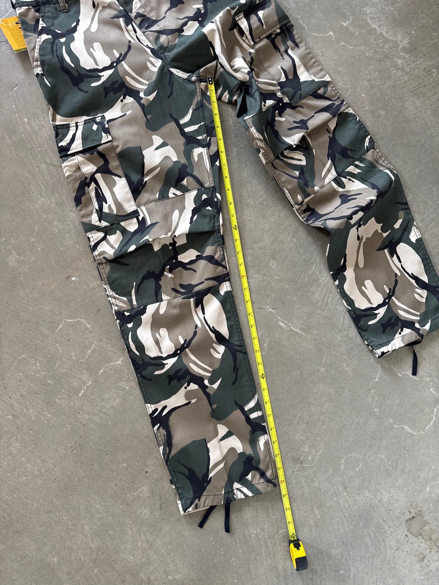 Vintage Rhodesian Brushstroke Camo Cargo Pants
