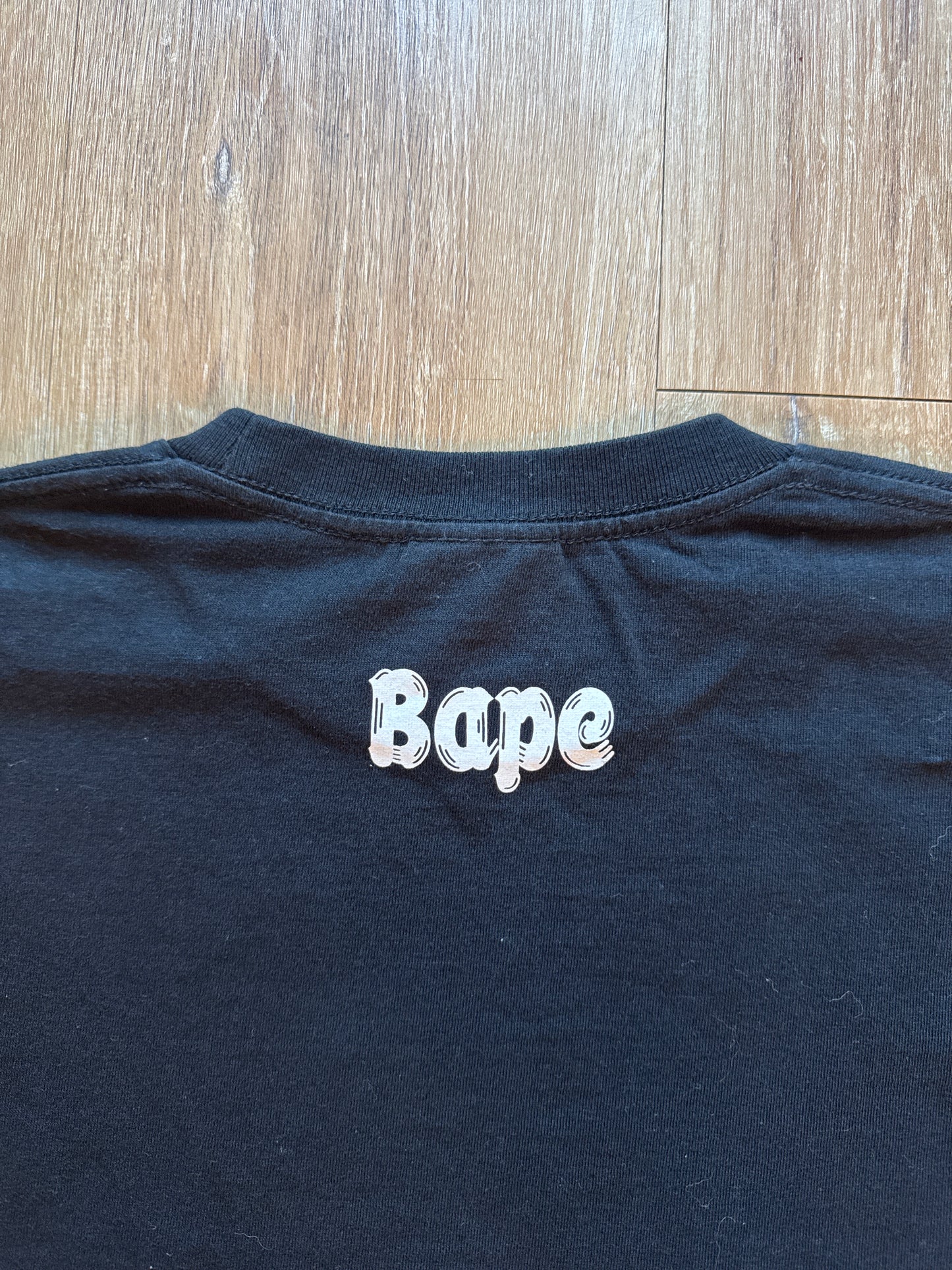 A Bathing Ape Bape Brush College Tee