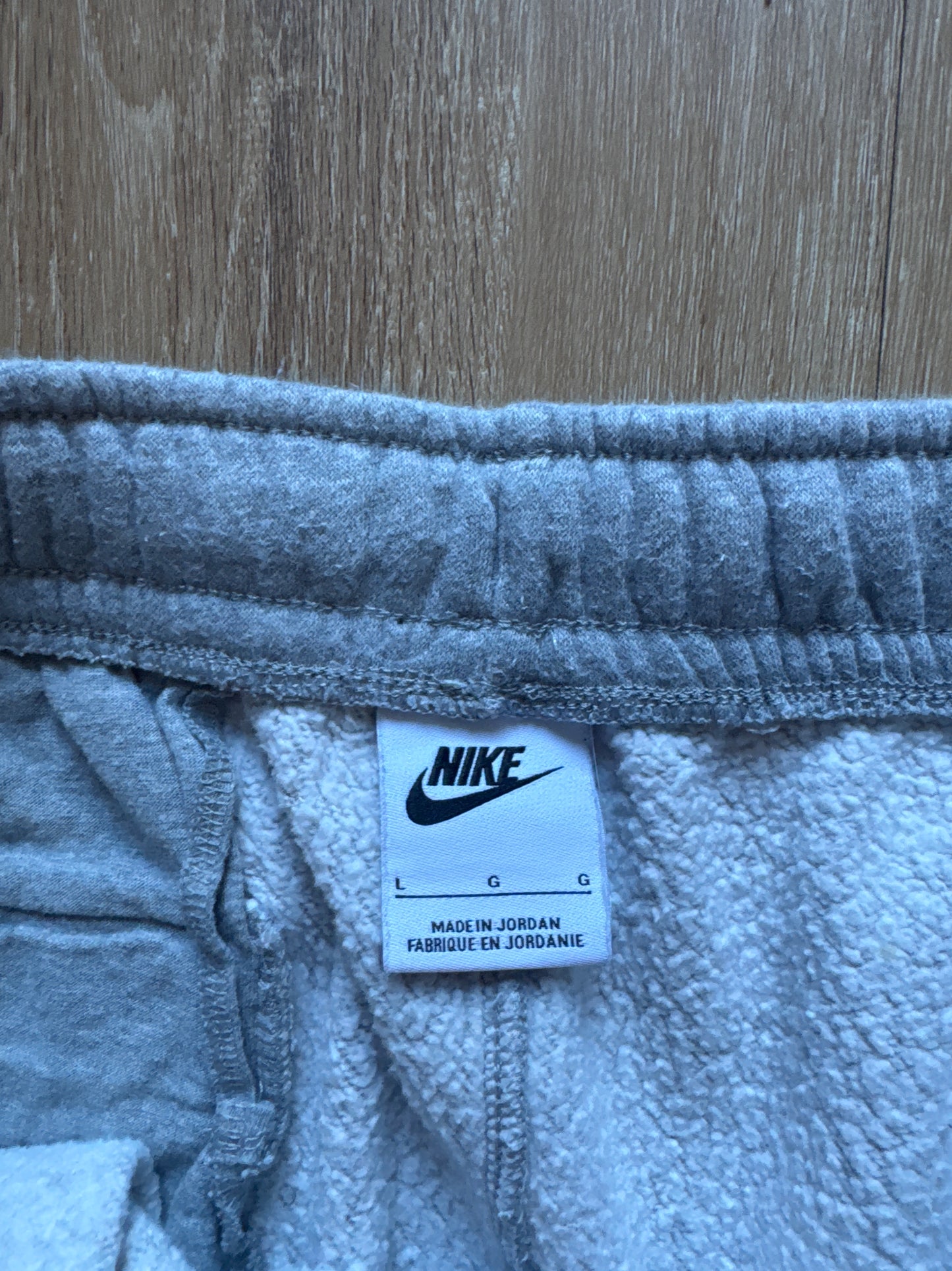 Nike Embroidered Logo Grey Sweatpants