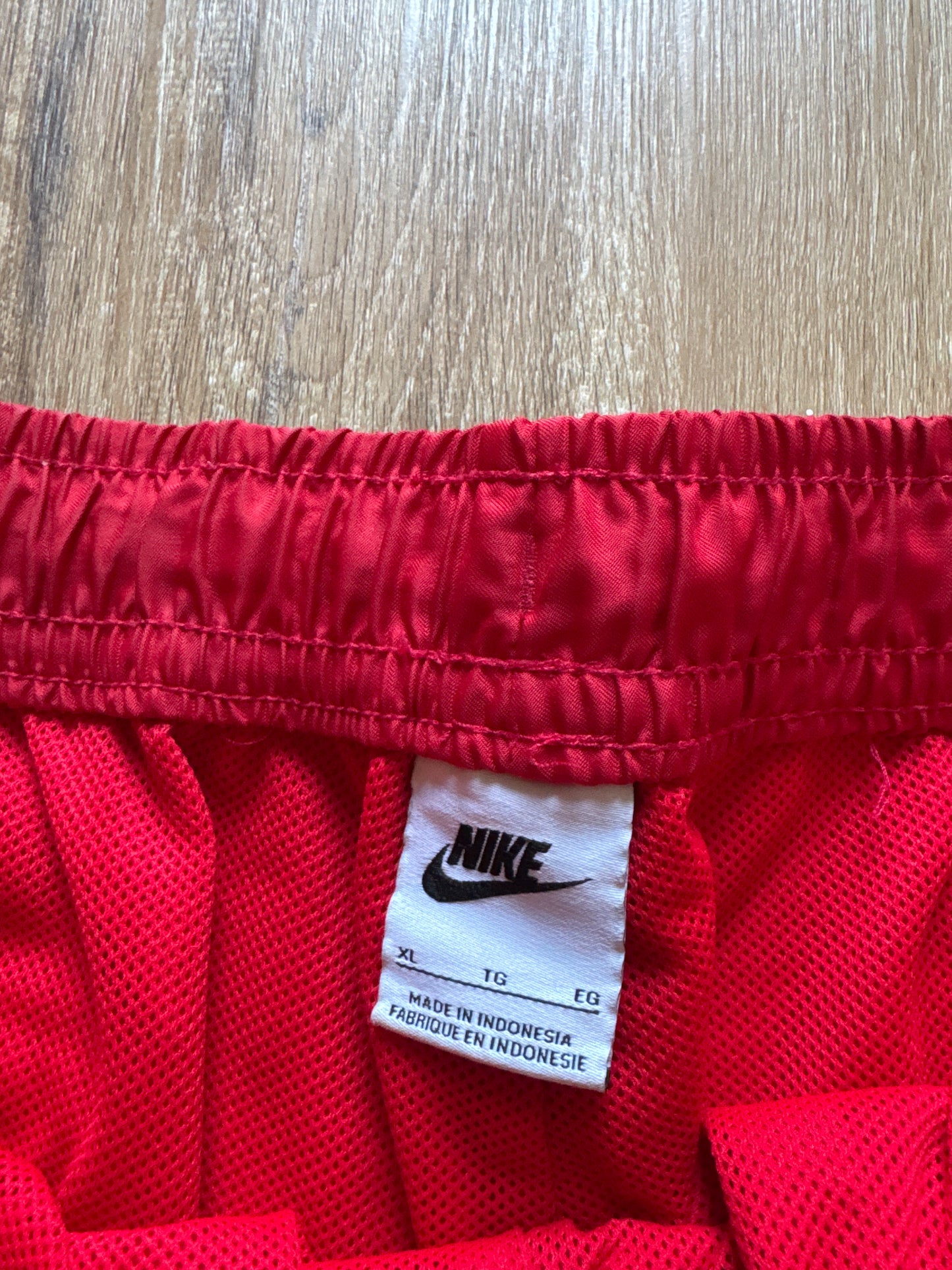 Nike Red Logo Shorts