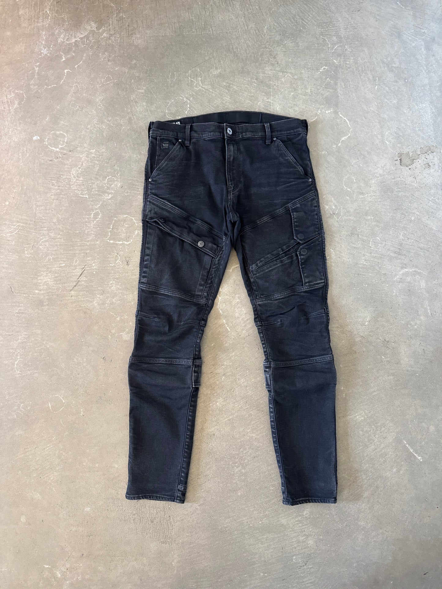 G-Star RAW Airblaze 3D Skinny Black Jeans