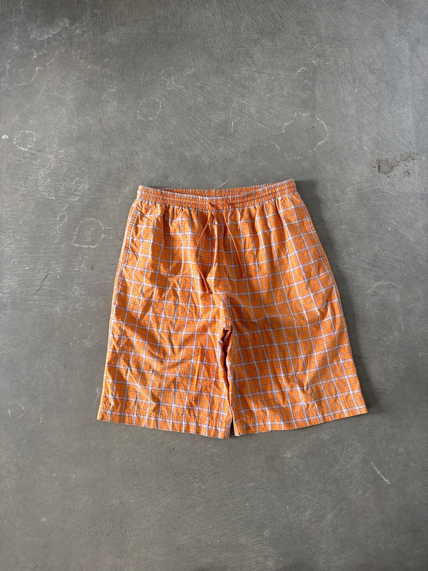 Vintage Southpole Plaid Baggy Long Shorts