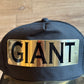 Vintage 90s New York Giants Metal Plate Snap Back Hat
