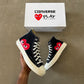 Converse Comme Des Garçons PLAY All Star 70 Hi Black