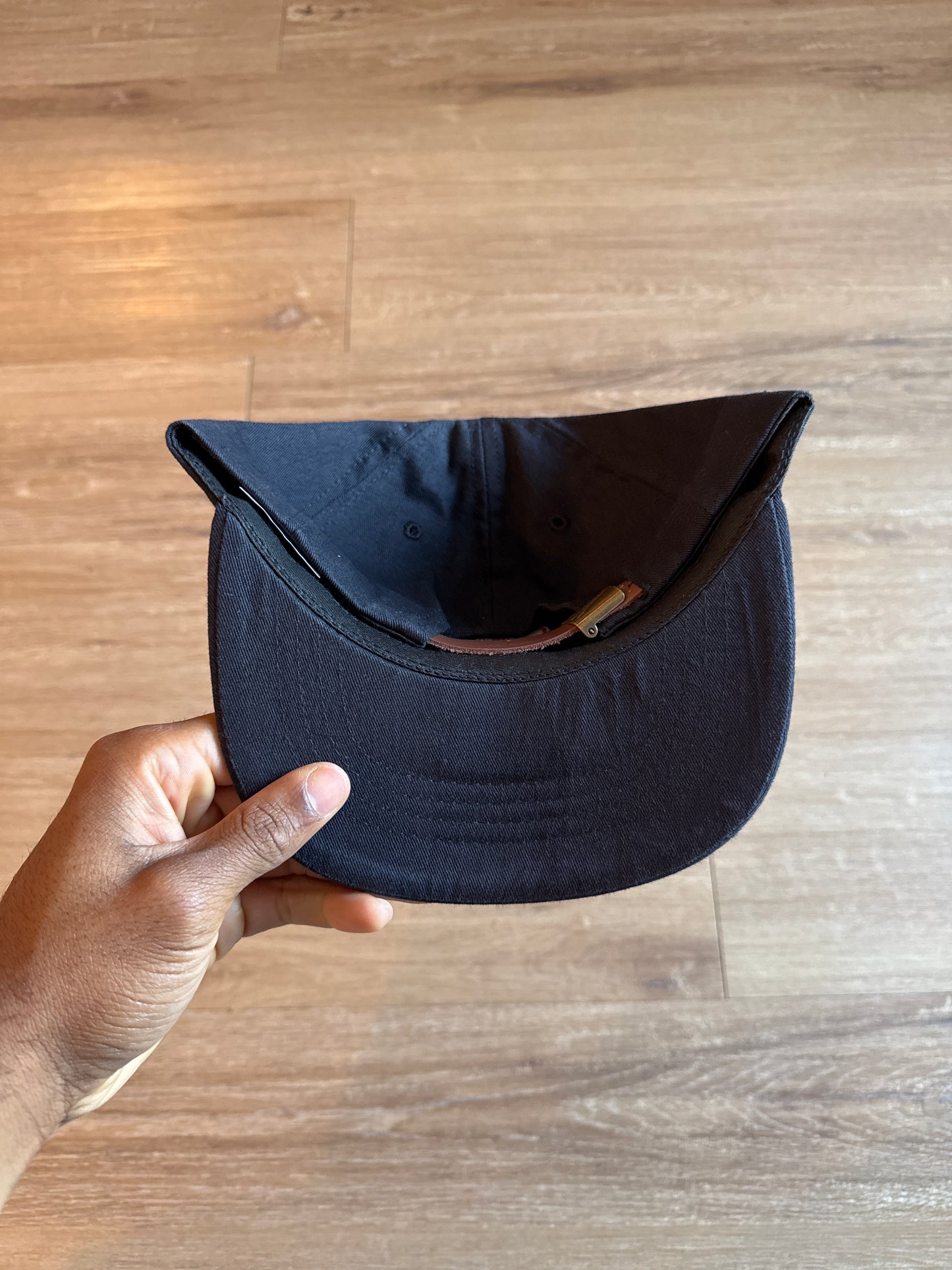 Vintage Collegiate Sportswear North Carolina State University Wolfpack Leather Strap Back Hat