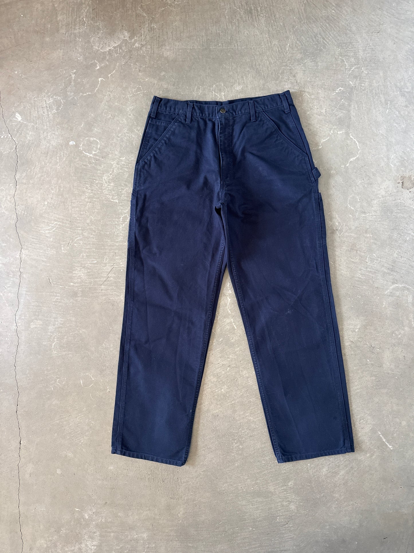Vintage Carhartt Navy Original Dungaree Fit Pants