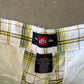 Vintage Y2K Dtek Plaid Baggy Long Shorts