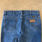 Vintage Wrangler Dark Washed Straight Fit Denim Jeans