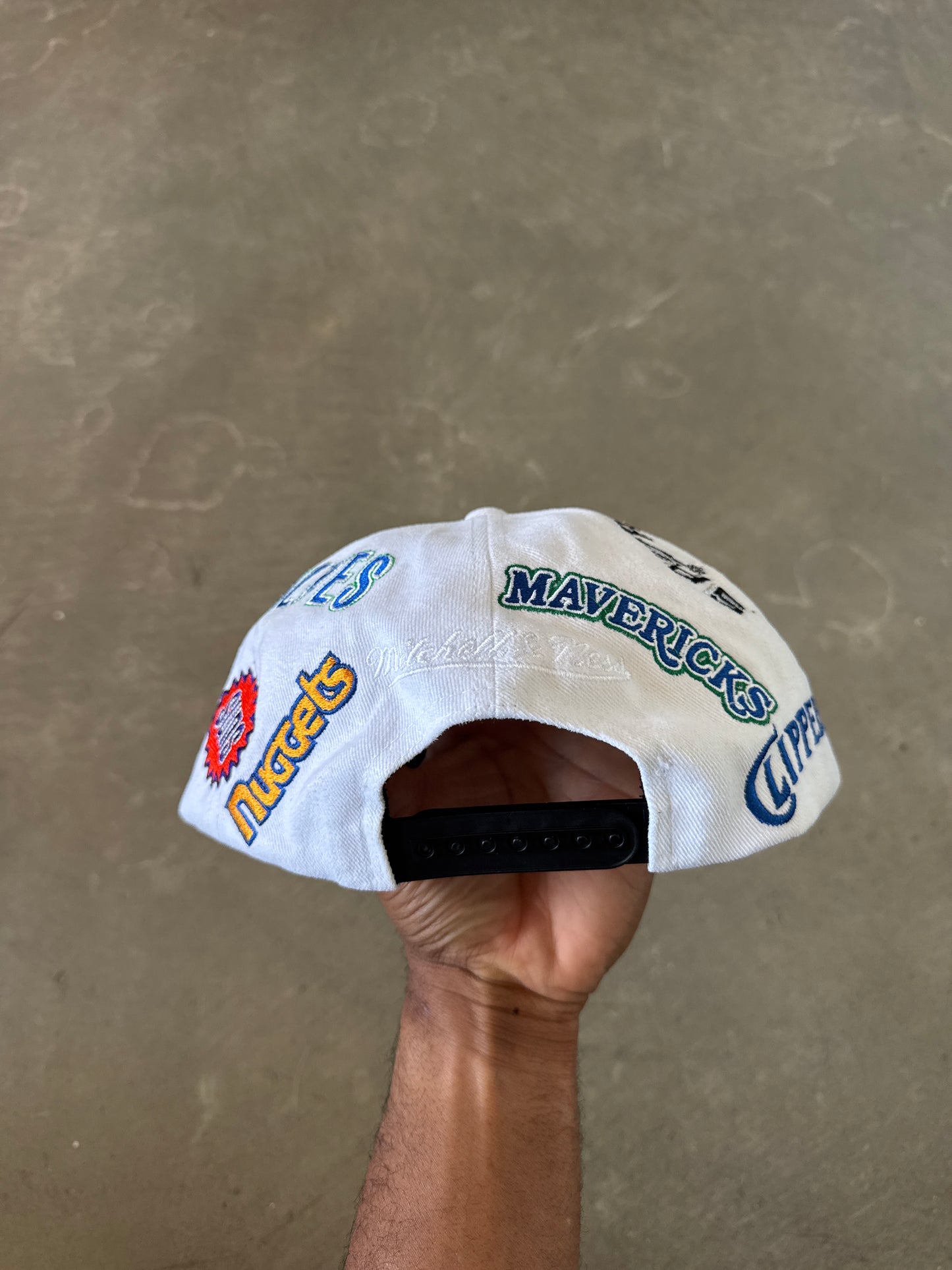 Mitchell & Ness Throwback Western Conference Embroidered Logo Snapback Hat