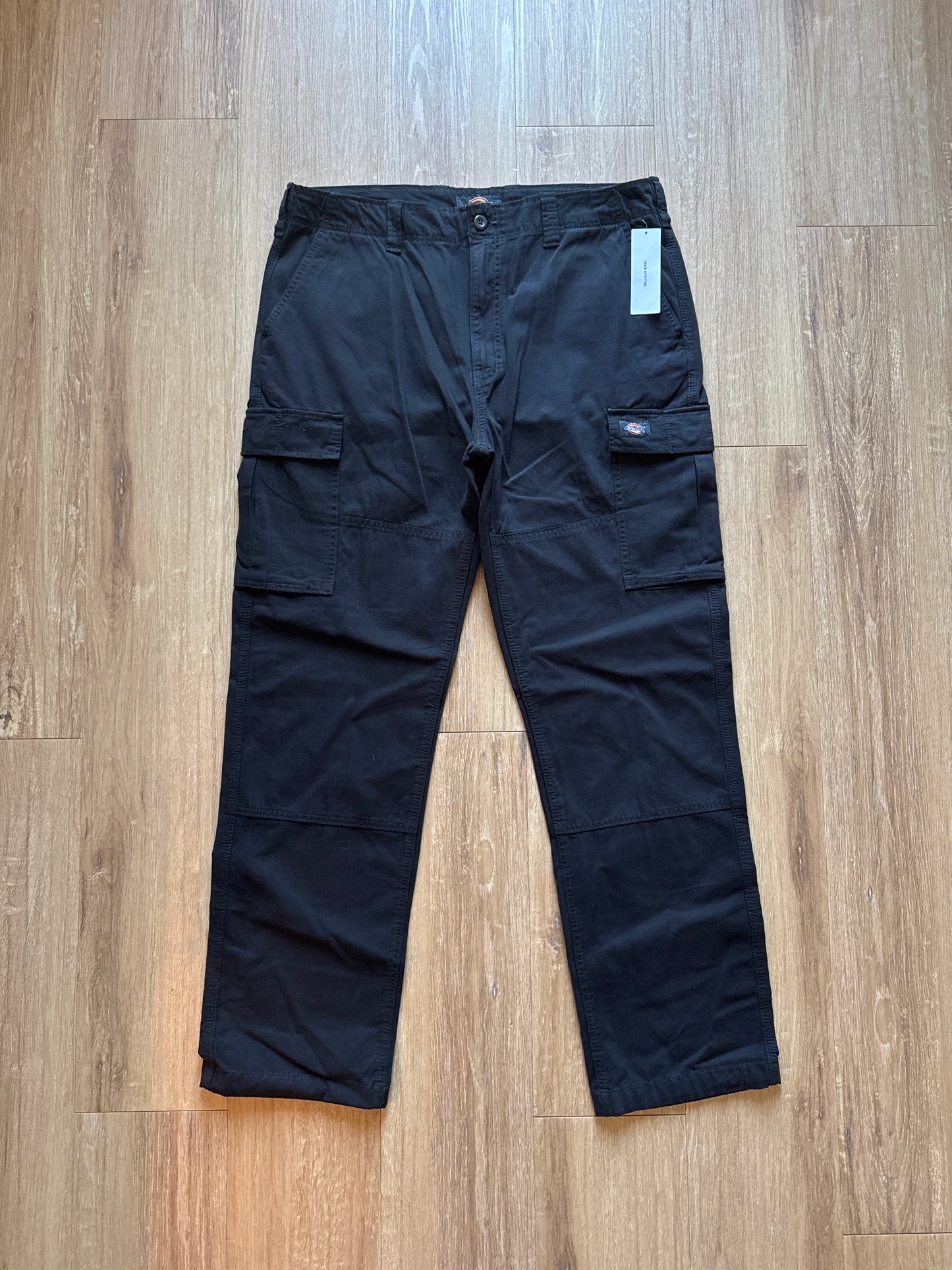 Dickies Black Straight Fit Cargo Pants