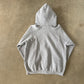 Vintage 90s Adidas Boxy Grey Hooded Zip Up