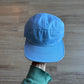 Supreme Arc Logo Shockcord Blue Block Head Camp Cap