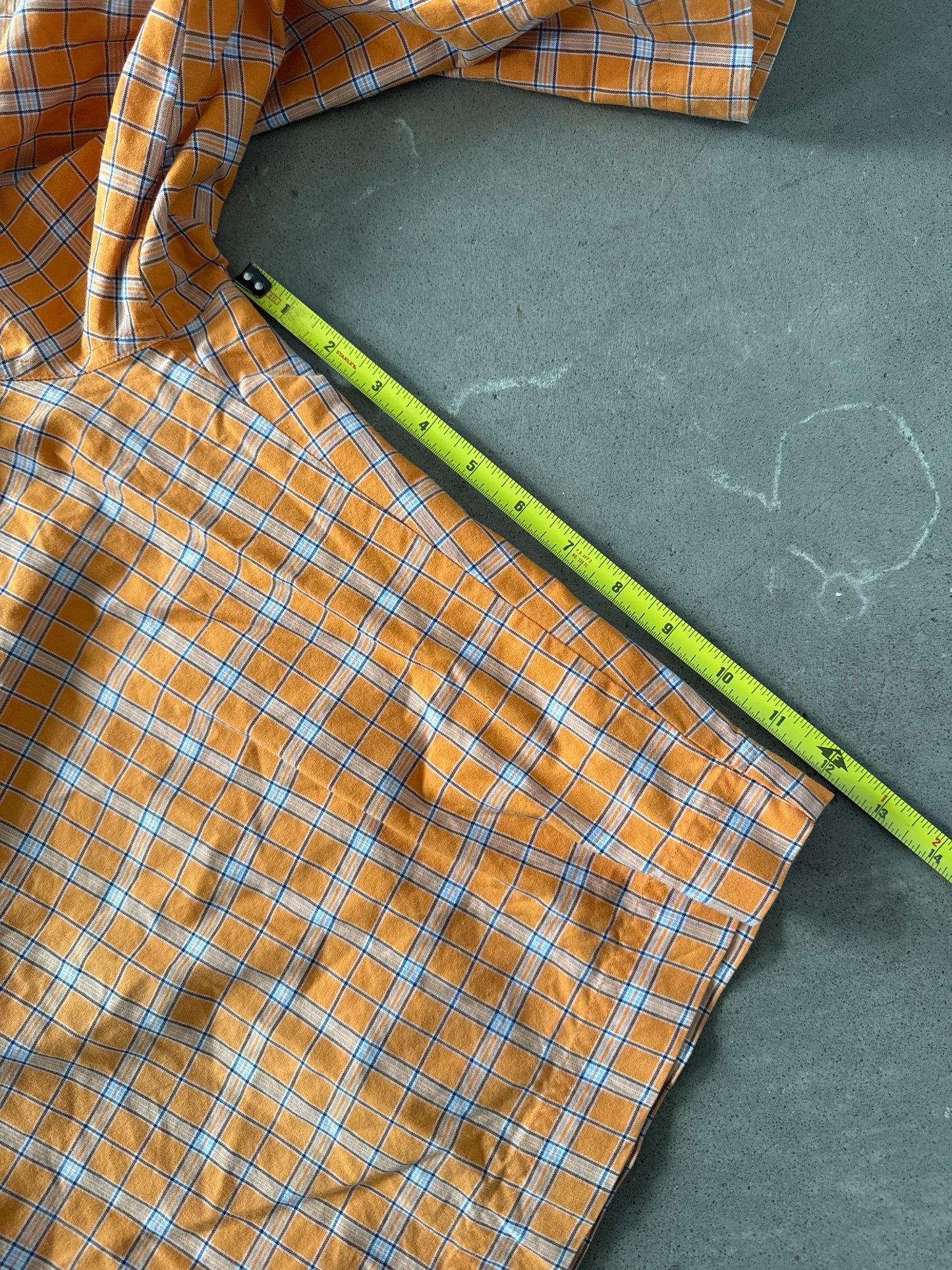 Vintage Southpole Plaid Baggy Long Shorts