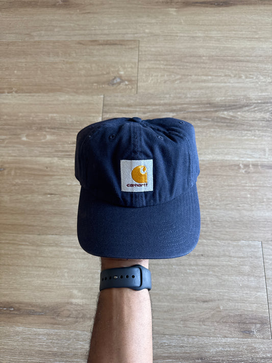 Vintage Carhartt Navy Fitted Hat