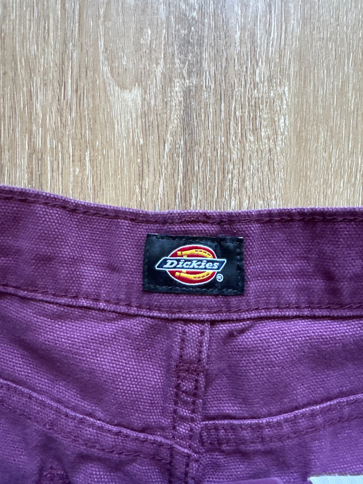 Dickies Burgundy Straight Leg Carpenter Pants