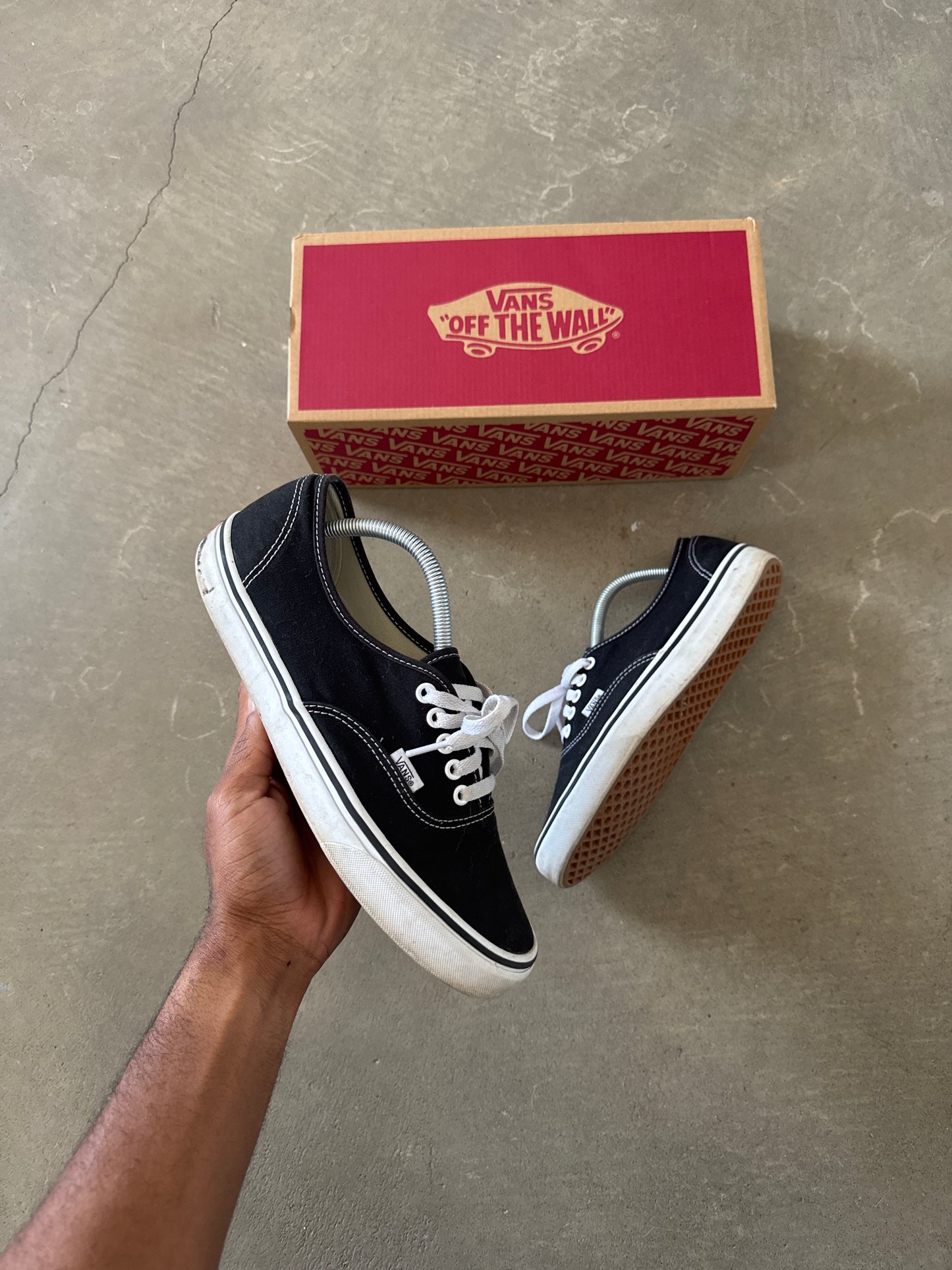 Vans Authentic Black White