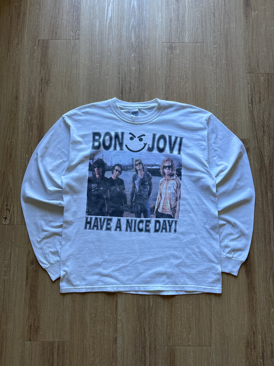 Vintage 2005 Bon Jovi Have A Nice Day Tour Long Sleeve