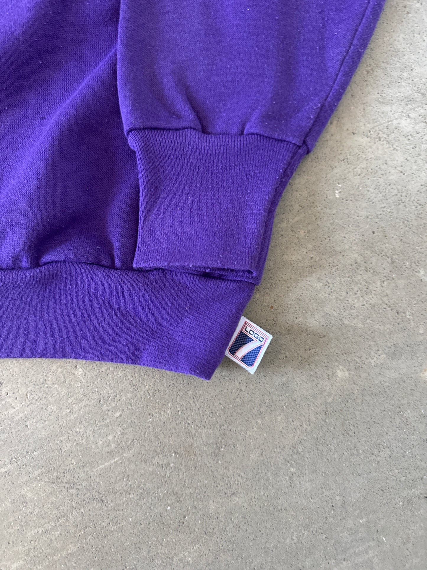 Vintage 90s Logo 7 Minnesota Vikings Sweatshirt