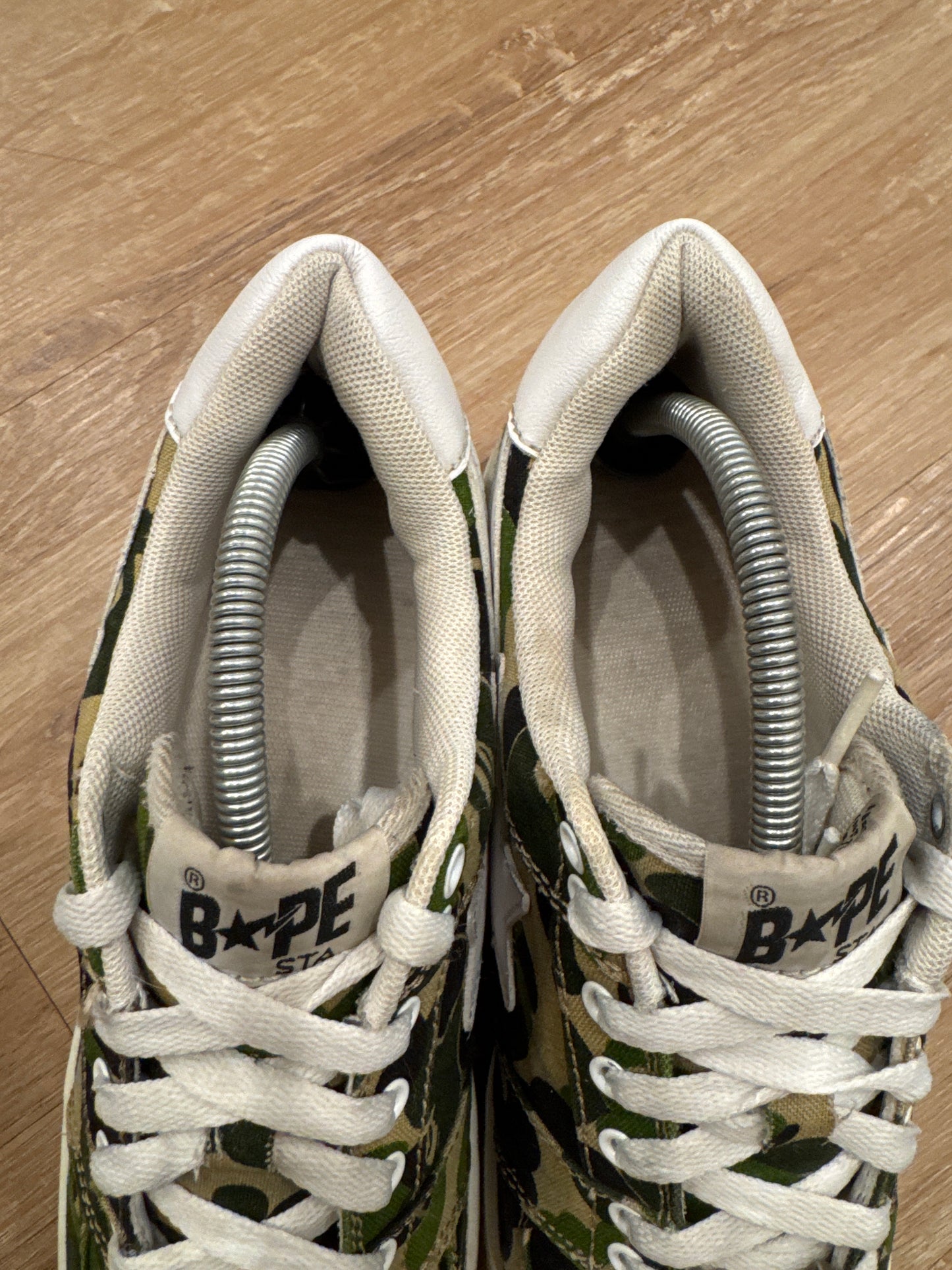 A Bathing Ape Bape Sta Low ABC Camo 20th Anniversary Green