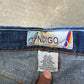Y2K Indigo 30 Baggy Faded Denim Shorts