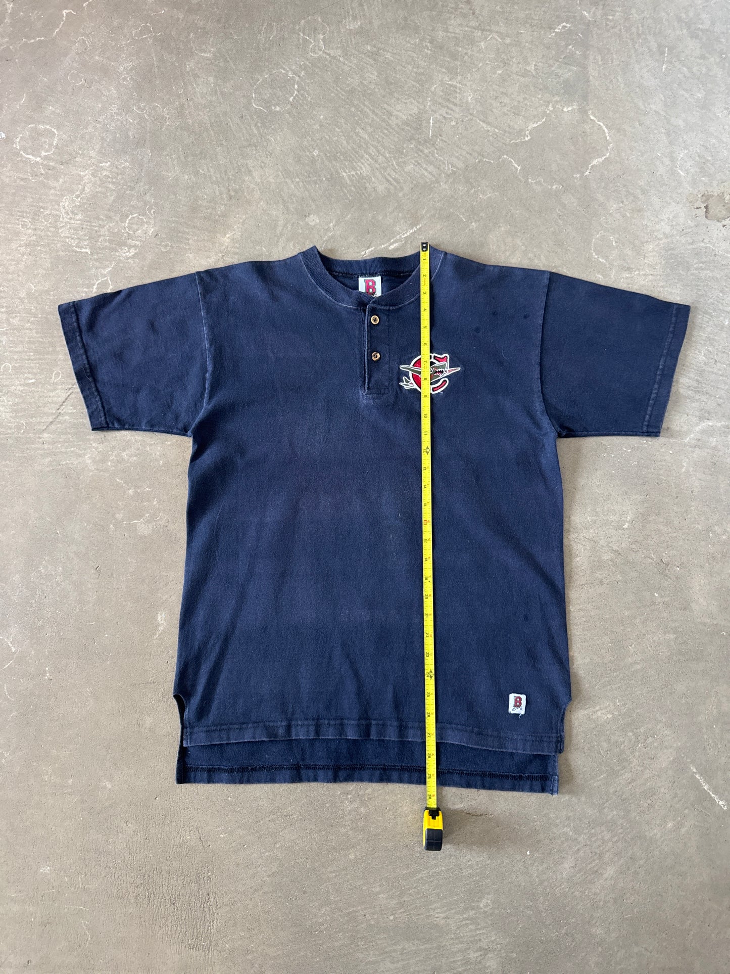 Vintage 90s Capital City Bombers Henley Tee