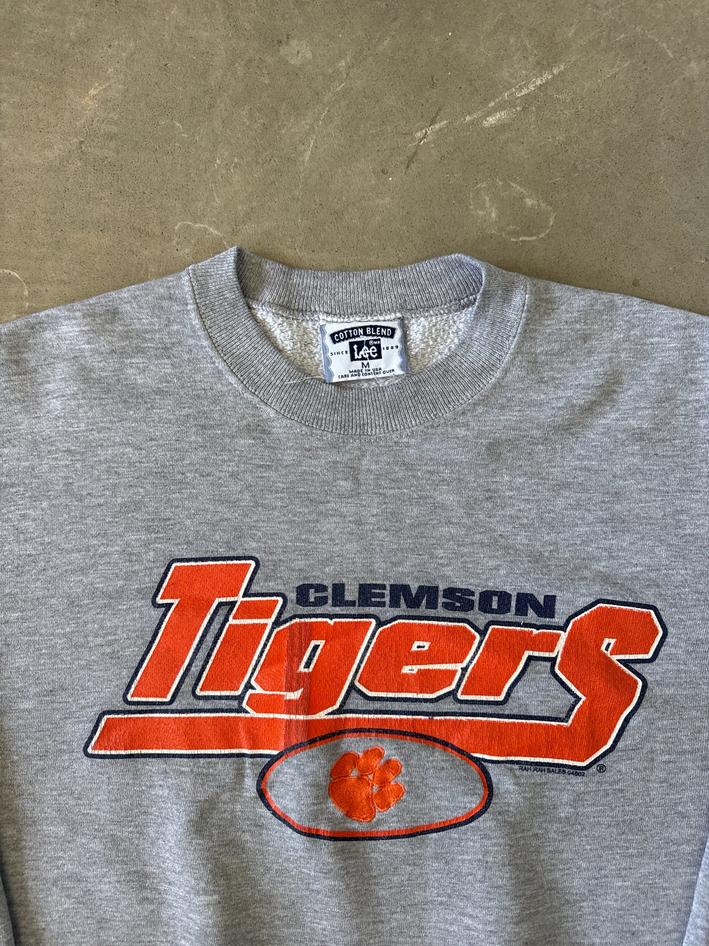 Vintage 90s Lee Clemson University Tigers Logo Sweatshirt
