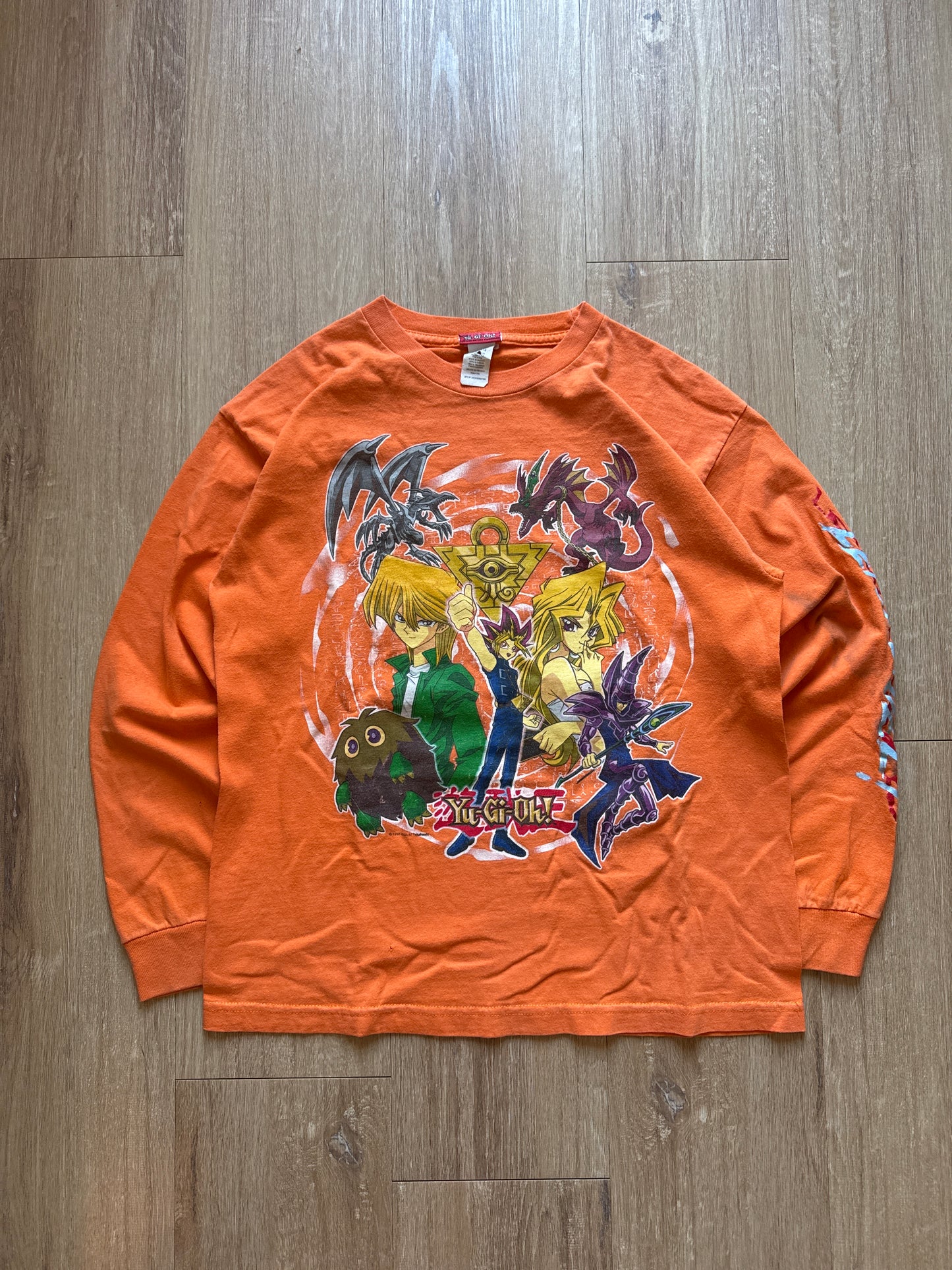 Vintage 1996 Youth Yu-Gi-Oh! Let’s Duel Long Sleeve Tee
