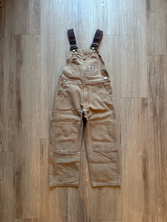 Youth Vintage Carhartt Double Knee Overall Pants