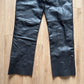 Vintage Leather Craft USA Black Leather Chaps Motorcycle Biker Pants
