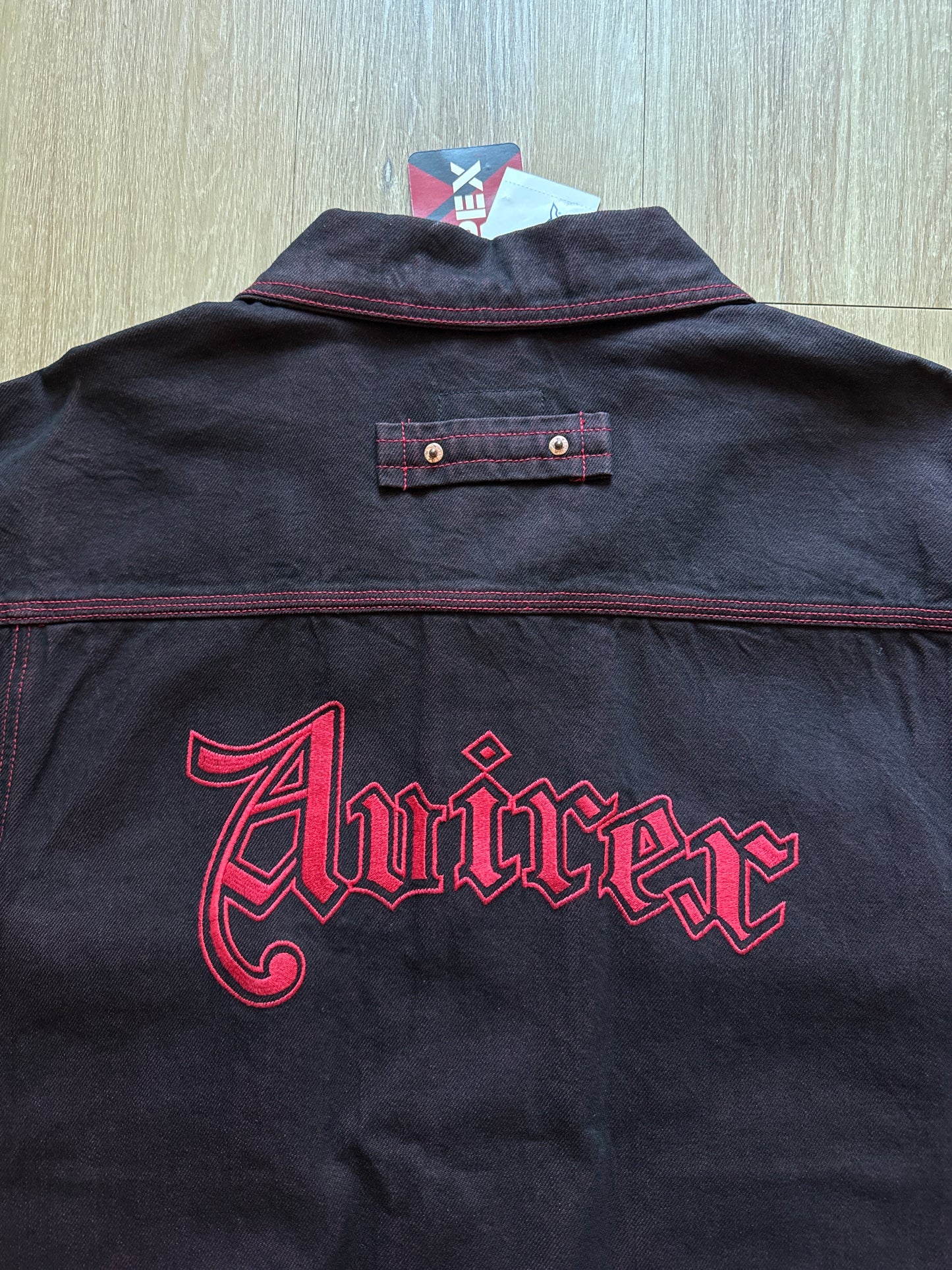 Vintage Avirex Scarlet Denim Jean Jacket